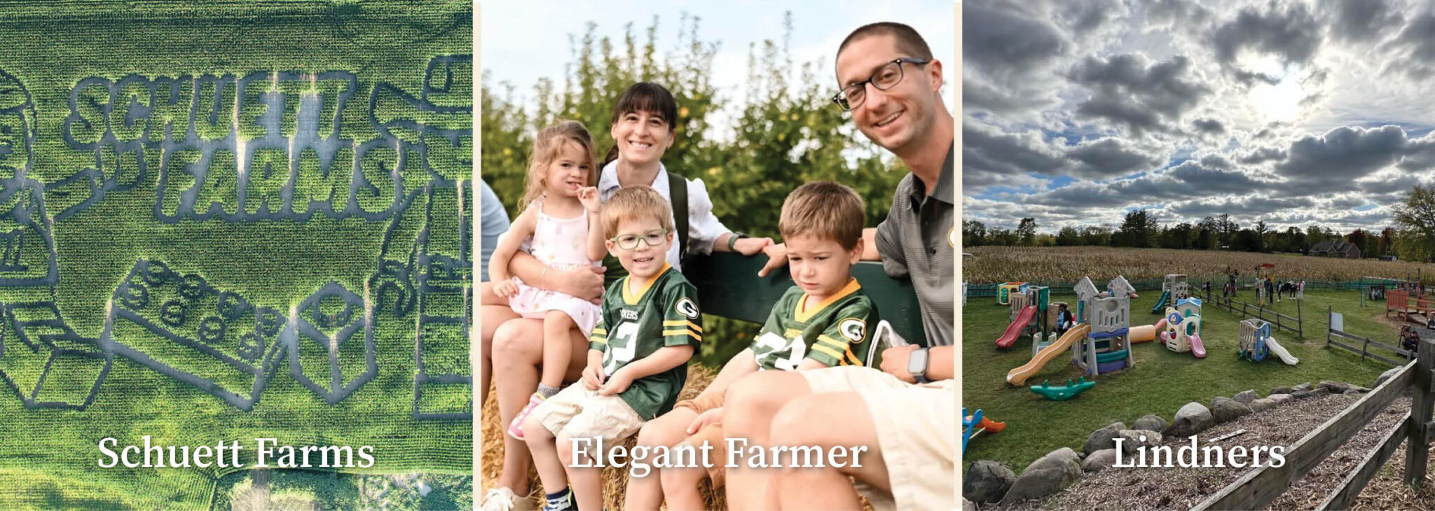 Local Waukesha County corn mazes and pumpkin farms.